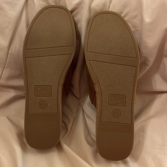 Circus by Sam Edelman - Open toe cork heel sandal Size 9 - Picture 4 of 7